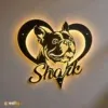 RGB LED Metal Sign 2