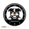 Laser Cut Metal Wall Clock