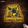 RGB LED Metal Sign 4