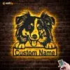 RGB LED Metal Sign 4