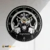 Laser Cut Metal Wall Clock