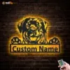RGB LED Metal Sign 3