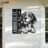 Metal Address Sign 1