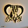 RGB LED Metal Sign 3