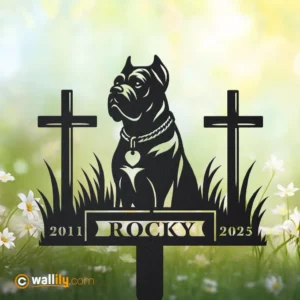 Cane Corso for Dog Lovers – Personalized Memorial Stake, Address Sign, LED Decor, Clock & More | Wallily