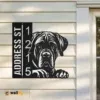 Metal Address Sign 4