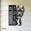 Metal Address Sign 3