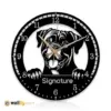 Laser Cut Metal Wall Clock 2