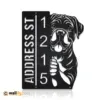Metal Address Sign 1