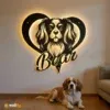 RGB LED Metal Sign 1
