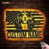 RGB LED Metal Sign 2