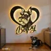 RGB LED Metal Sign 3