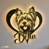 RGB LED Metal Sign 1