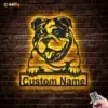 RGB LED Metal Sign 5