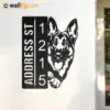 Metal Address Sign 2