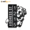 Metal Address Sign 2