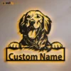 RGB LED Metal Sign 4