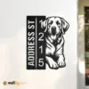 Metal Address Sign 2