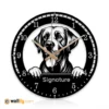 Laser Cut Metal Wall Clock
