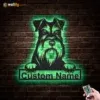RGB LED Metal Sign 2
