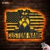 RGB LED Metal Sign 1