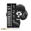 Metal Address Sign 2