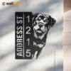 Metal Address Sign 2