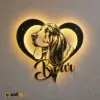 RGB LED Metal Sign 1