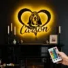 RGB LED Metal Sign 3