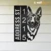 Metal Address Sign 2