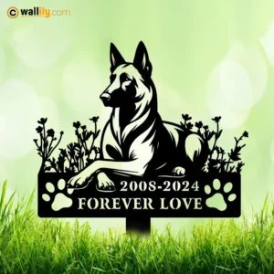 Belgian Malinois for Dog Lovers – Personalized Memorial Stake, Address Sign, LED Decor, Clock & More | Wallily