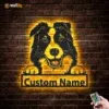 RGB LED Metal Sign 2