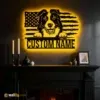 RGB LED Metal Sign 3