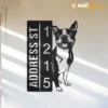 Metal Address Sign 3