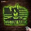 RGB LED Metal Sign 3