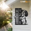 Metal Address Sign 2