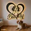 RGB LED Metal Sign 3