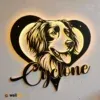 RGB LED Metal Sign 1
