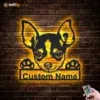 RGB LED Metal Sign 4
