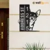 Metal Address Sign 1
