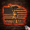 RGB LED Metal Sign 3