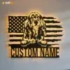 RGB LED Metal Sign 4