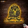 RGB LED Metal Sign 3