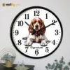 UV Printed Metal Wall Clock 2