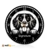 Laser Cut Metal Wall Clock