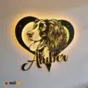 RGB LED Metal Sign 2