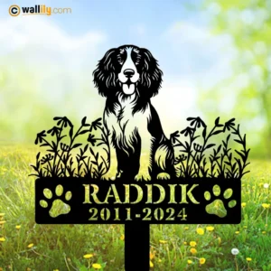 English Springer Spaniel for Dog Lovers – Personalized Memorial Stake, Address Sign, LED Decor, Clock & More | Wallily