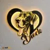 RGB LED Metal Sign 1