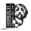 Metal Address Sign 3
