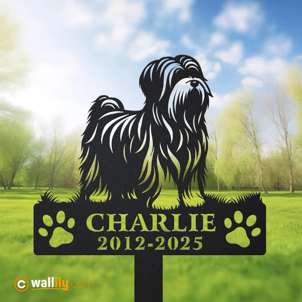 Havanese for Dog Lovers – Personalized Memorial Stake, Address Sign, LED Decor, Clock & More | Wallily